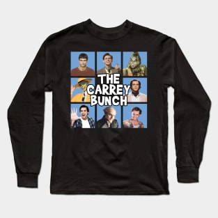 The Carrey Bunch - Jim Carrey Fan Design Long Sleeve T-Shirt